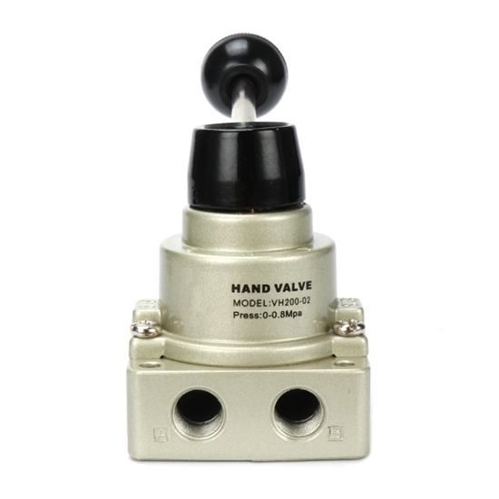 G1/4" Hand Lever Valve, 4 Way, 2 Position G1/4" Hand Lever Valve, 4 Way, 2 Position