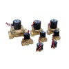 Solenoid Valve, 2 Way, Normally Closed, 12V/24V/220V For Air Water Oil Solenoid Valve, 2 Way, Normally Closed, 12V/24V/220V For Air Water Oil