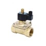 Solenoid Valve, 2 Way, Normally Open, 24V/220V For Air Water Oil