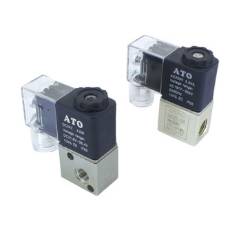 Pneumatic Solenoid Valve, 3 Way, 12V/24V/110V/220V Pneumatic Solenoid Valve, 3 Way, 12V/24V/110V/220V
