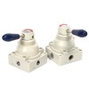 G3/4" Hand Lever Valve, 4 Way, 2/3 Position G3/4" Hand Lever Valve, 4 Way, 2/3 Position