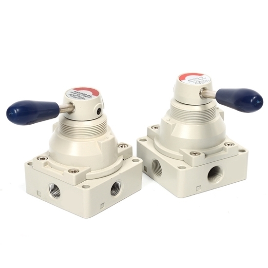 G3/4" Hand Lever Valve, 4 Way, 2/3 Position G3/4" Hand Lever Valve, 4 Way, 2/3 Position
