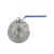 1/2" Stainless Steel Wafer Ball Valve
