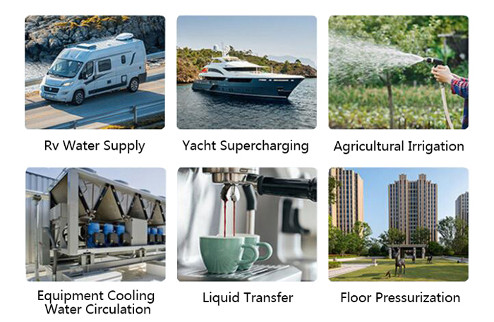 12V DC diaphragm water pump applications